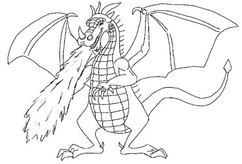 dragons coloring page dragon breathing fire  kids network