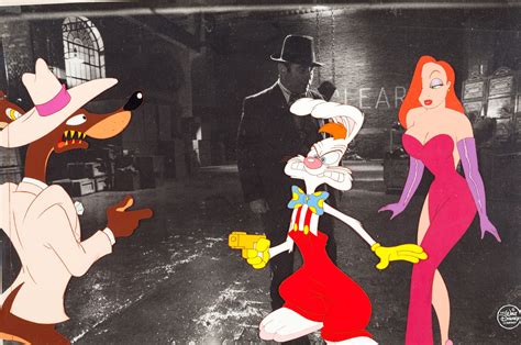 animation production cel for who framed roger rabbit 1988 jessica