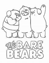 Bears Bare Coloring Pages Bear Cute Printable Baby Wallpaper Nom Kids sketch template