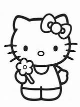 Hello Kitty Coloring Pages Sanrio Desenho Printable Colouring Cat Choose Board sketch template