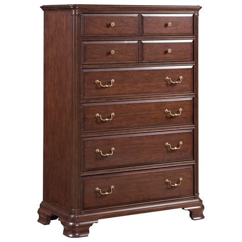 kincaid furniture hadleigh traditional  drawer chest