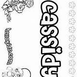 Cassidy Cassie Hellokids Coloring Pages sketch template