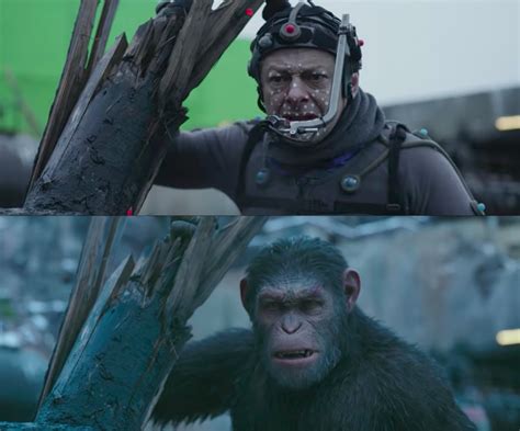 how human actors transformed into apes in the new planet