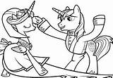 Shining Cadance Armor Pony sketch template