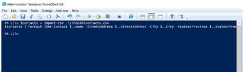 adminsusers external contacts outlook