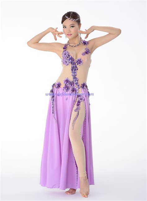 fancy egyptian bra performance belly dance stage costume with body top