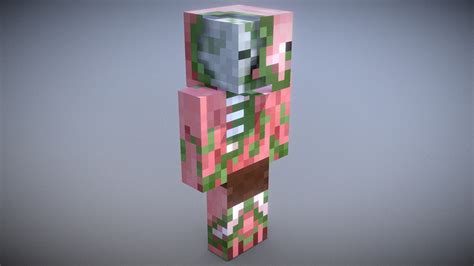 minecraft zombie pigman    model  vincent yanez