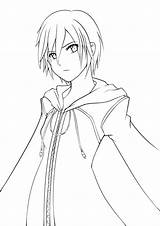 Xion Lineart sketch template