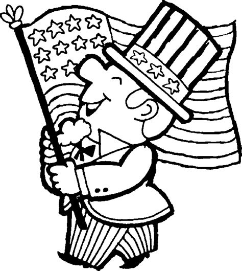 printable patriotic coloring pages coloring home