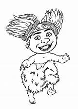 Croods Coloring Pages sketch template