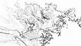 Architecture Coloringtop Treehouse sketch template