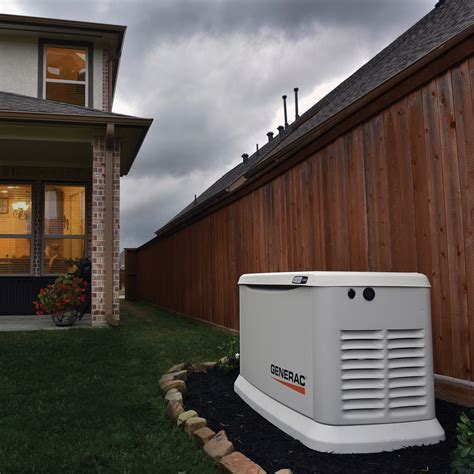generac guardian series air cooled home standby generator  kw lp kw ng model