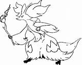 Pokemon Delphox Coloring Pages Braixen Morningkids Drawings Template Pokémon sketch template