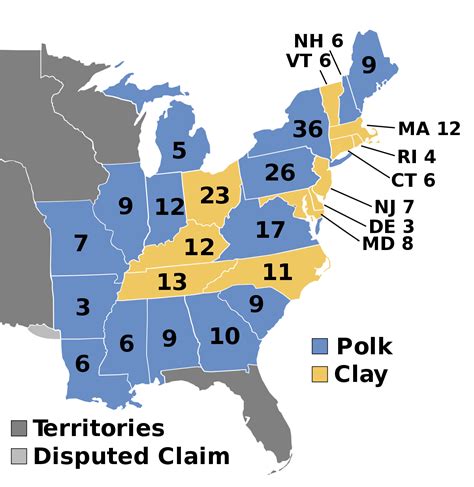 elecciones presidenciales de estados unidos de 1844