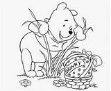 Disney Easter Coloring Pages Winnie Colouring Pooh Piglet Part Tigger Kids sketch template