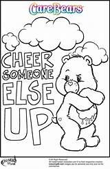 Coloring Care Bear Pages Grumpy Bears Printable Colouring Teamcolors Ministerofbeans Book Color Choose Board Popular sketch template