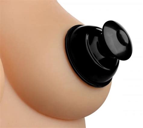Plungers Extreme Suction Silicone Nipple Suckers Black On