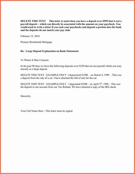 letter  explanation  mortgage template hamiltonplastering