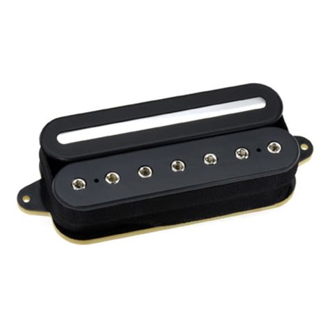 dimarzio dp crunch lab  string humbucker guitar pickup black  gearmusic