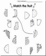 Kids Worksheets Fruit Fruits Worksheet Esl Kindergarten Preschool Match Activities Matching Vegetables Eslkidstuff Tracing Outside Inside Search Google Review Theme sketch template