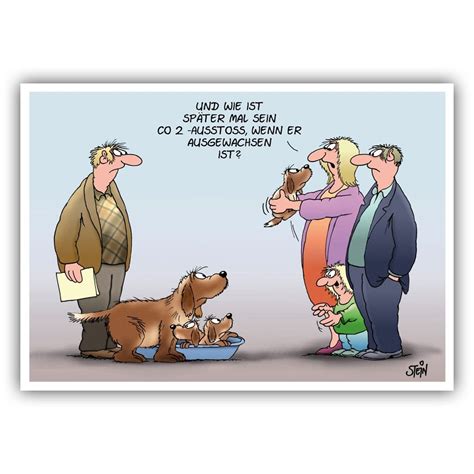 Erinnerungskarten Für Tierarztpraxen – Uli Stein Cartoon 10 „welpe Hund