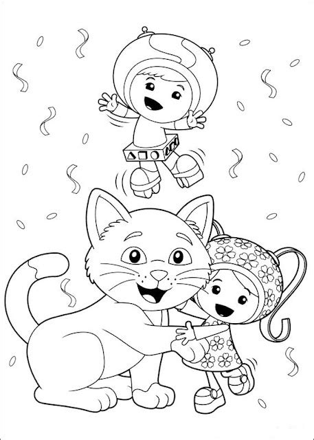 fun coloring pages umizoomi coloring pages