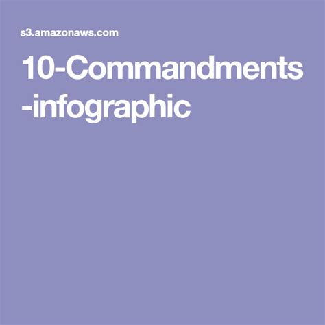 commandments infographic infographic  commandments command