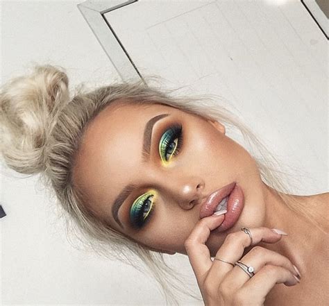 pinterest atmayllxx makeup  gorgeous makeup colorful makeup