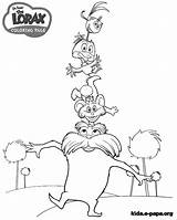 Lorax Coloring Pages Activity Colouring Sketch Drawing Printable Coloringpagesfortoddlers Unless Color Print Choose Board Template sketch template