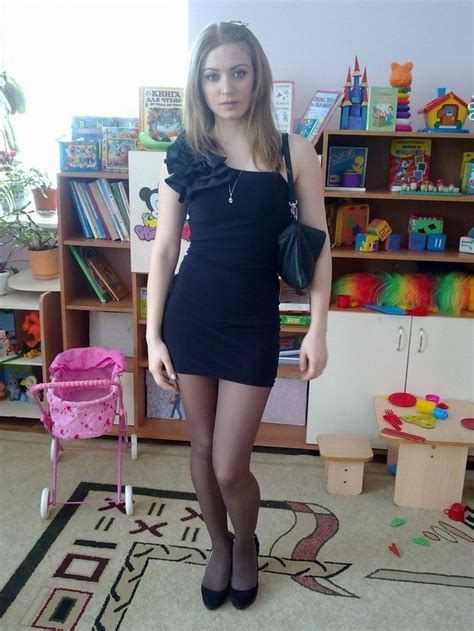 Teens In Nylons A8 Black Tights Tights Dresses