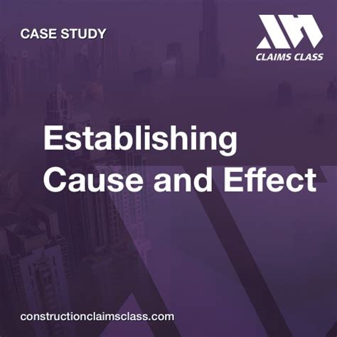 case study establishing   effect claims class construction contract  claims