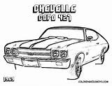 Coloring Camaro Chevy Pages Chevrolet Chevelle Car 1969 Clipart Printable Cars Muscle Library Popular Drawings Logo Choose Board sketch template