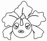 Pokemon Goldeen Coloring Pages Drawings Pokémon Pikachu Morningkids sketch template