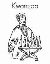 Coloring Kwanzaa Pages Sheets Seasonal Candles Dreidel Color Source sketch template