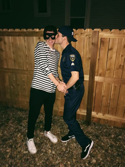 gay couple gay halloween costume police officer costume burglar costume