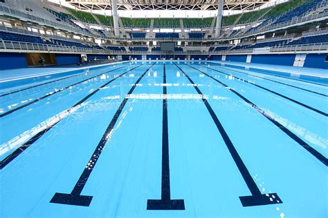 how big is an olympic size swimming pool