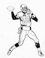 Patriots Coloring Football Pages Printable Getcolorings Color England sketch template