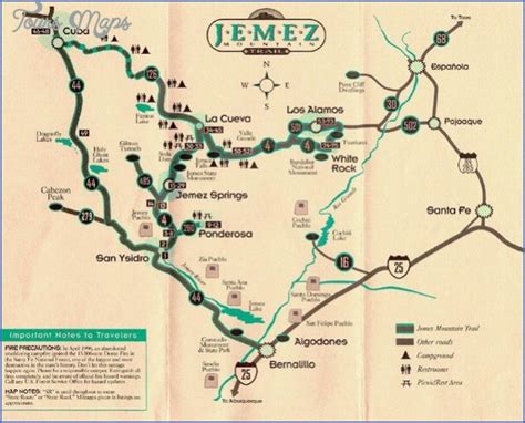 mexico map tourist toursmapscom