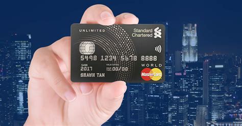 impression standard chartered unlimited cashback credit card