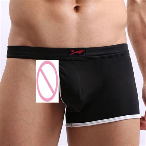 Sexy U Convex Pouch Men Boxers Shorts Bulge Pouch Soft Underpants 1pc