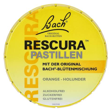 bach original rescue pastillen  gramm  bestellen medpex