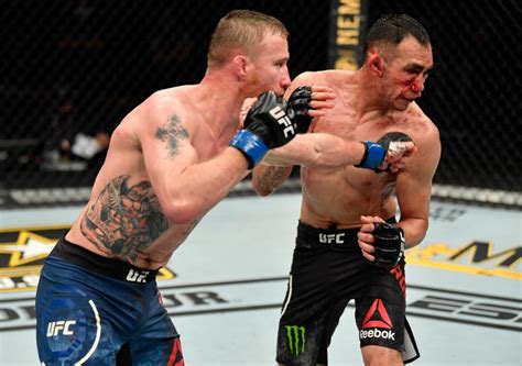 dana white justin gaethje vs tony ferguson fight could have been stopped earlier