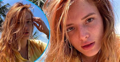 Bella Thorne S On Fire The Fresh Faced Beauty Is Back To Being A Fiery