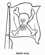 Pirates Piratas Crossbones Caribbean Bluebonkers Ausmalen Piratenschiff Coloringhome sketch template