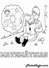 Matematicas Colorear sketch template