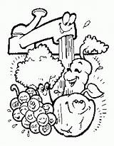 Clean Handwashing Vegetables Gereja Mewarnai Coloringhome sketch template
