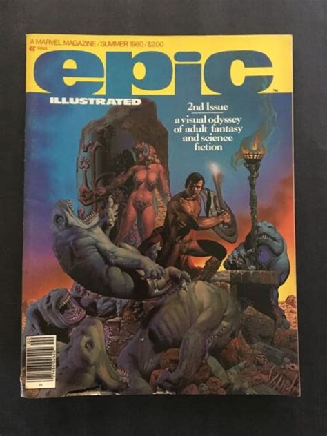 marvels epic illustrated magazine summer 1980 2nd issue ebay