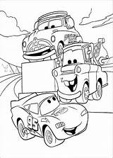 Disney Cars Coloring Pages sketch template
