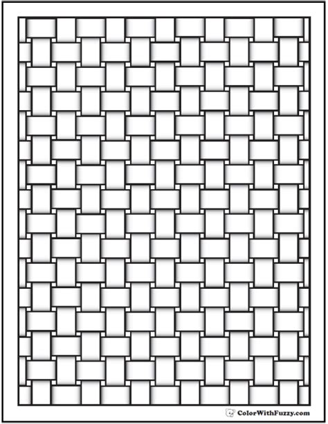 black  white image   basket weave pattern  squares