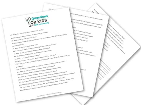 questions    kids  grow  relationship